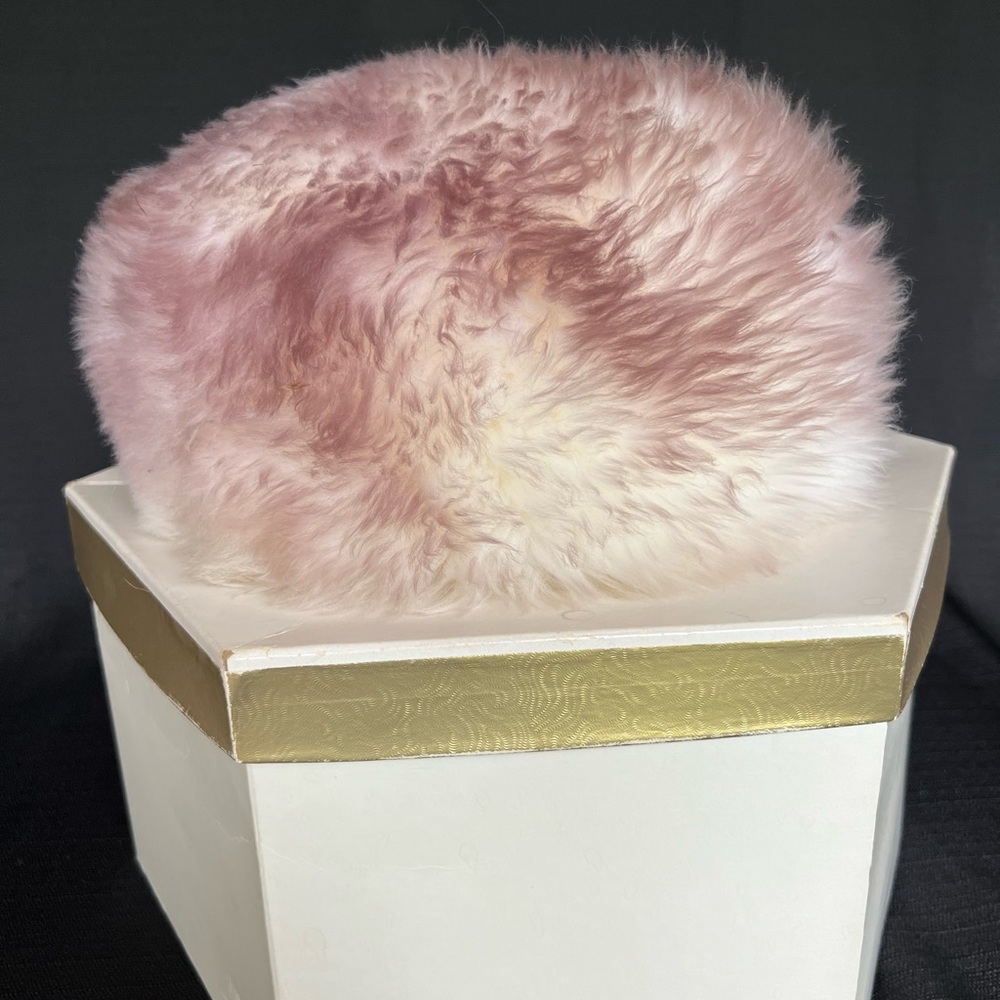 Vintage (1950s) Genuine Tuscan Lambskin Fur Cossack Made in Italy